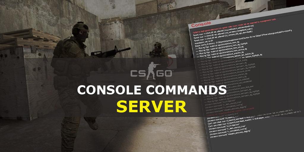 CS: GO-konsolin komennot palvelimen asetuksia varten
