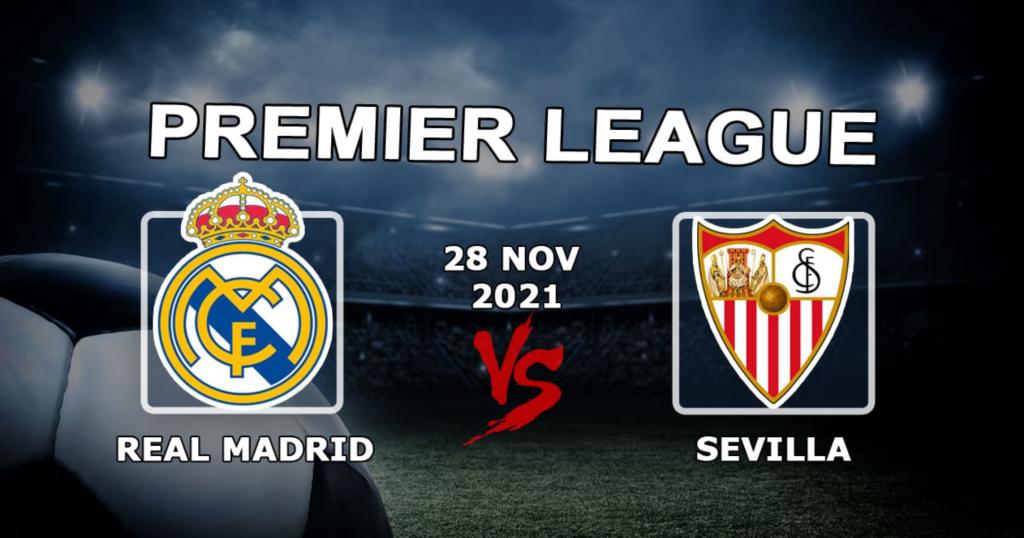 Real Madrid - Sevilla: ottelun ennuste ja veto Esimerkkejä - 28.11.2021