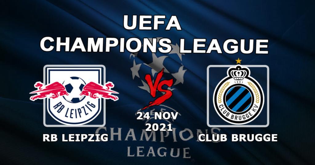 RB Leipzig - Club Brugge: ennustus ja veto Mestarien liigan ottelusta - 24.11.2021