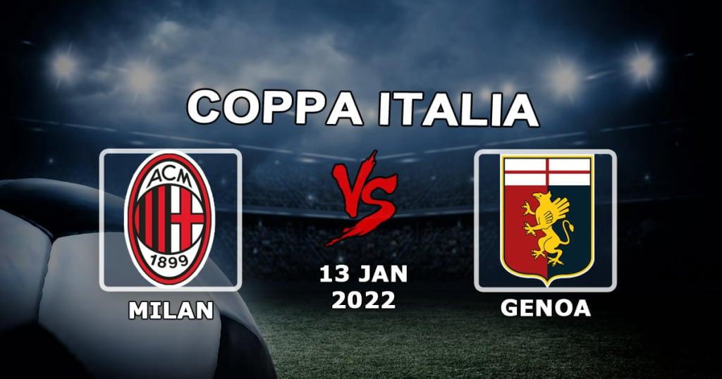 Milano - Genova: Italian Cupin ennuste ja veto - 13.1.2022