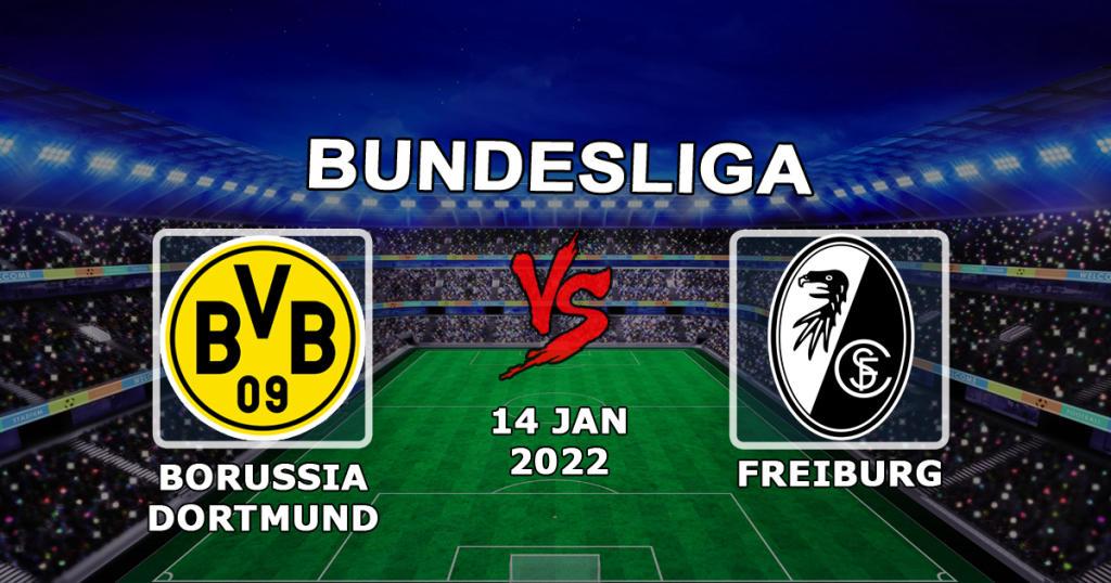 Borussia Dortmund - Freiburg: ennustus ja veto Bundesliiga-ottelusta - 14.01.2022