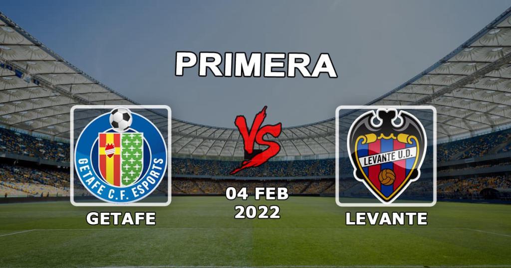 Getafe - Levante: ottelun ennustaminen ja veto Esimerkkejä - 04.02.2022