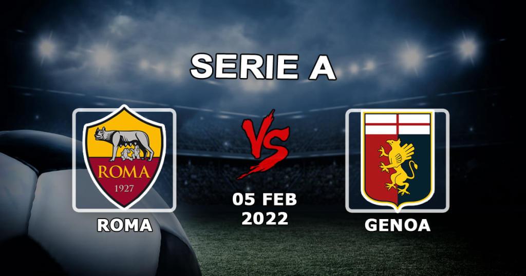 Roma - Genoa: ennuste ja veto Serie A:sta - 05.02.2022