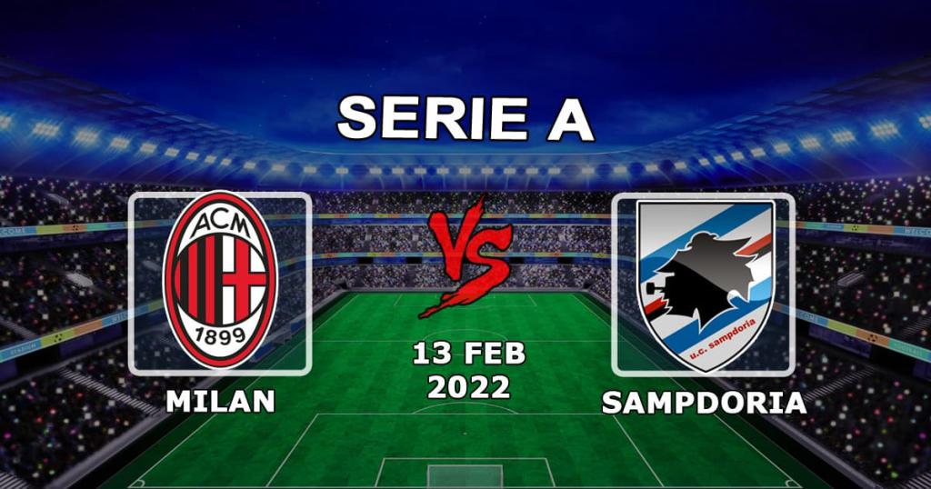 Milan vs Sampdoria: Serie A -ennuste ja veto - 13.02.2022