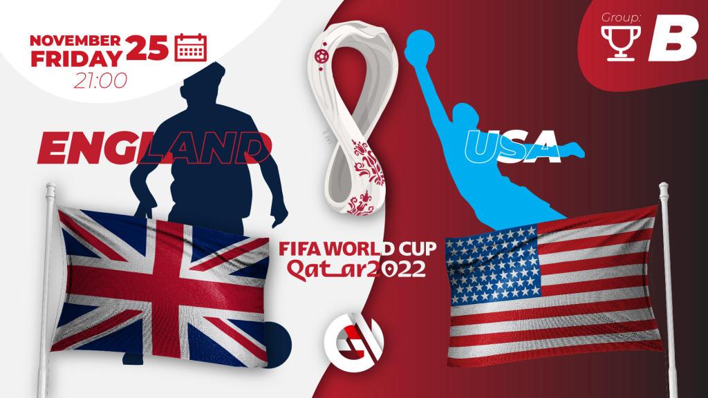 Englanti - USA: ennustus ja veto MM-kisoista 2022 Qatarissa