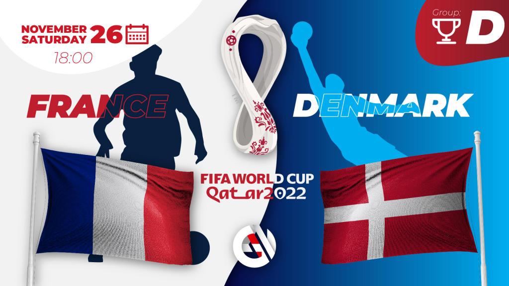Ranska - Tanska: ennustus ja veto MM-kisoista 2022 Qatarissa