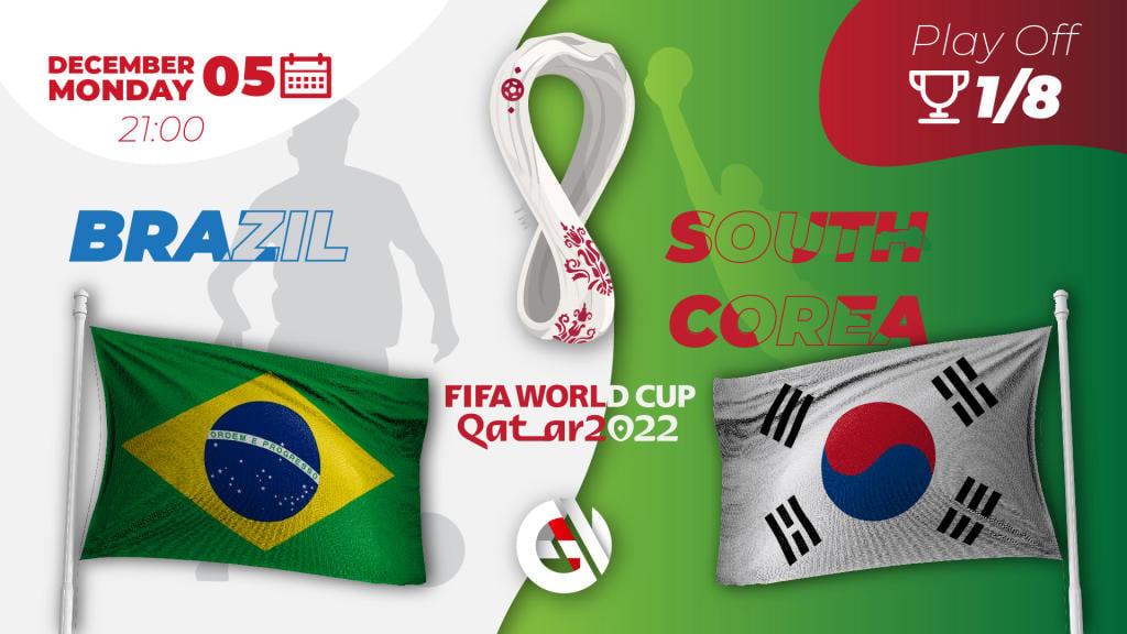 Brasilia - Etelä-Korea: ennustus ja veto vuoden 2022 MM-kisoista Qatarissa