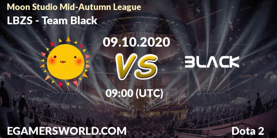 LBZS - Team Black: ennuste. 09.10.20, Dota 2, Moon Studio Mid-Autumn League