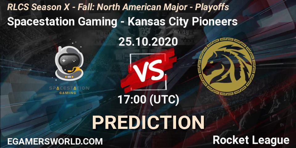 Spacestation Gaming - Kansas City Pioneers: ennuste. 25.10.2020 at 17:00, Rocket League, RLCS Season X - Fall: North American Major - Playoffs