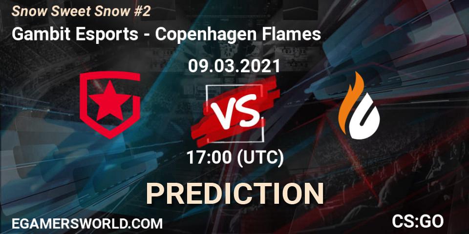 Gambit Esports - Copenhagen Flames: ennuste. 09.03.2021 at 18:10, Counter-Strike (CS2), Snow Sweet Snow #2