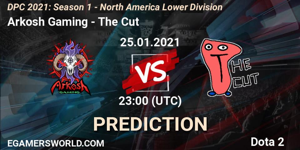 Arkosh Gaming - The Cut: ennuste. 25.01.2021 at 23:01, Dota 2, DPC 2021: Season 1 - North America Lower Division