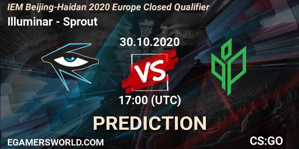 Illuminar - Sprout: ennuste. 30.10.2020 at 17:00, Counter-Strike (CS2), IEM Beijing-Haidian 2020 Europe Closed Qualifier