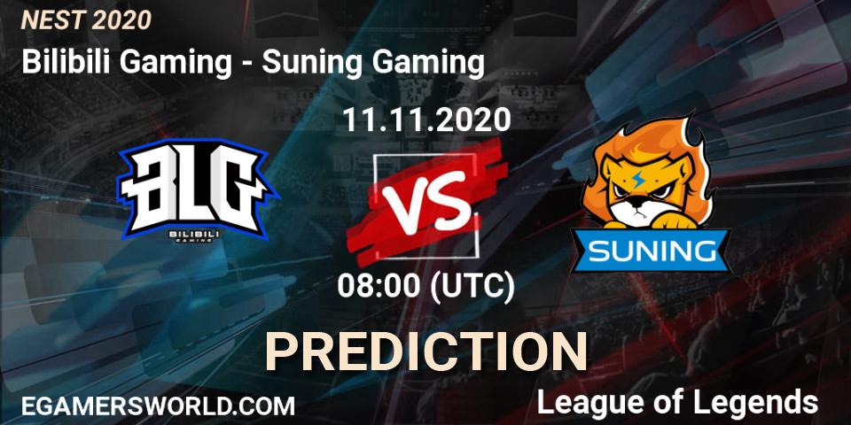 Bilibili Gaming - Suning Gaming: ennuste. 11.11.20, LoL, NEST 2020