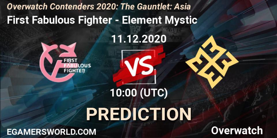 First Fabulous Fighter - Element Mystic: ennuste. 11.12.20, Overwatch, Overwatch Contenders 2020: The Gauntlet: Asia