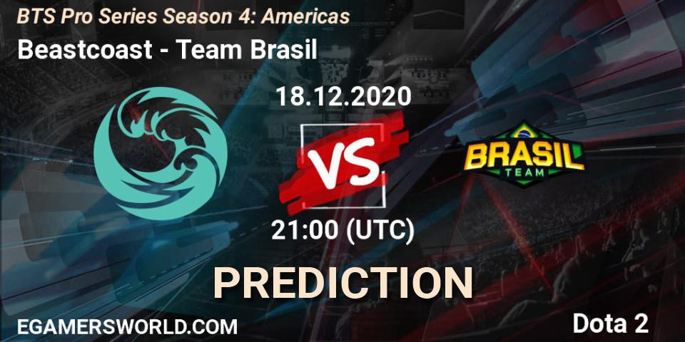 Beastcoast - Team Brasil: ennuste. 18.12.2020 at 21:09, Dota 2, BTS Pro Series Season 4: Americas