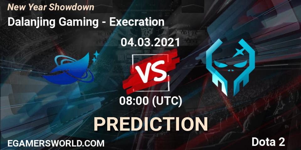 Dalanjing Gaming - Execration: ennuste. 04.03.2021 at 09:00, Dota 2, New Year Showdown
