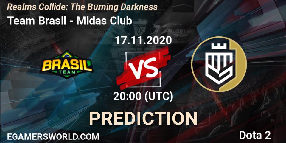 Team Brasil - Midas Club: ennuste. 17.11.20, Dota 2, Realms Collide: The Burning Darkness