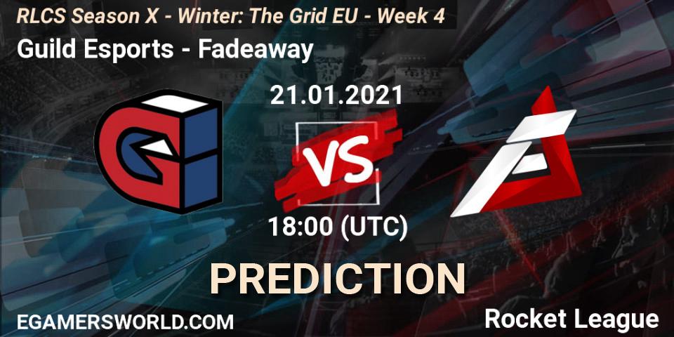Guild Esports - Fadeaway: ennuste. 21.01.21, Rocket League, RLCS Season X - Winter: The Grid EU - Week 4