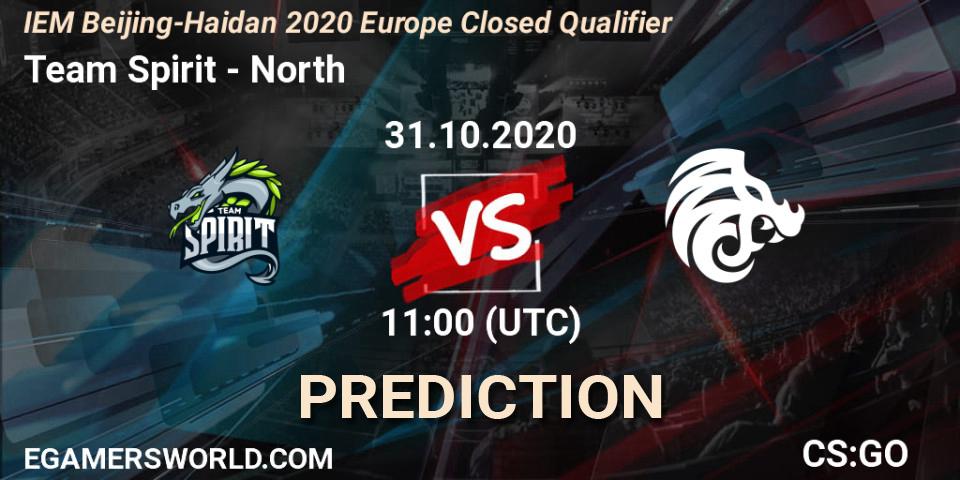 Team Spirit - North: ennuste. 31.10.20, CS2 (CS:GO), IEM Beijing-Haidian 2020 Europe Closed Qualifier