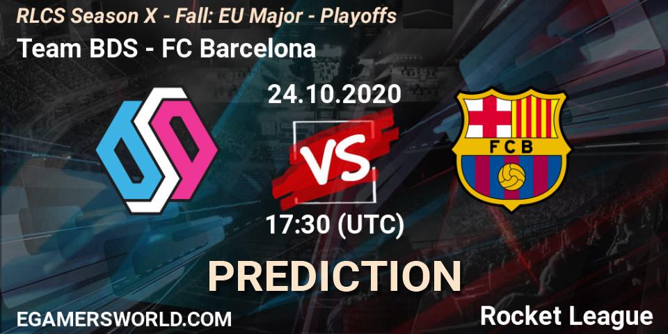 Team BDS - FC Barcelona: ennuste. 24.10.20, Rocket League, RLCS Season X - Fall: EU Major - Playoffs