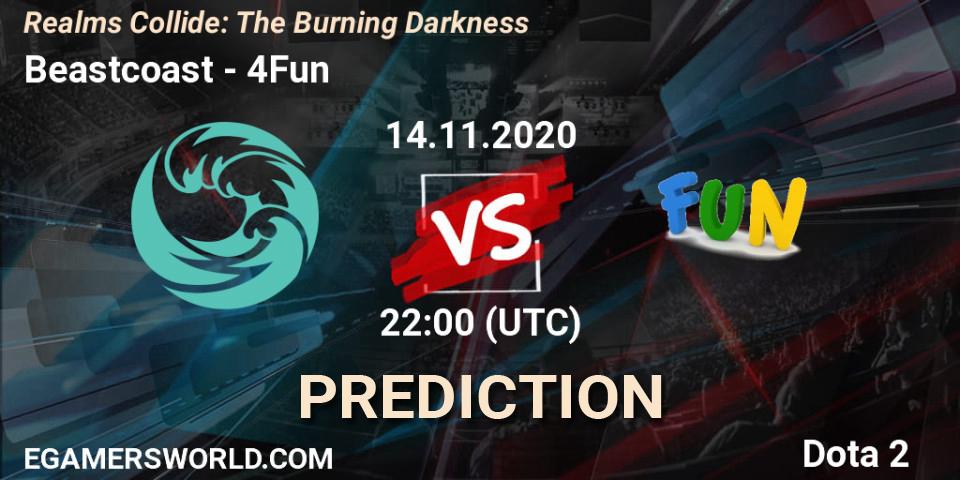 Beastcoast - 4Fun: ennuste. 14.11.2020 at 22:02, Dota 2, Realms Collide: The Burning Darkness