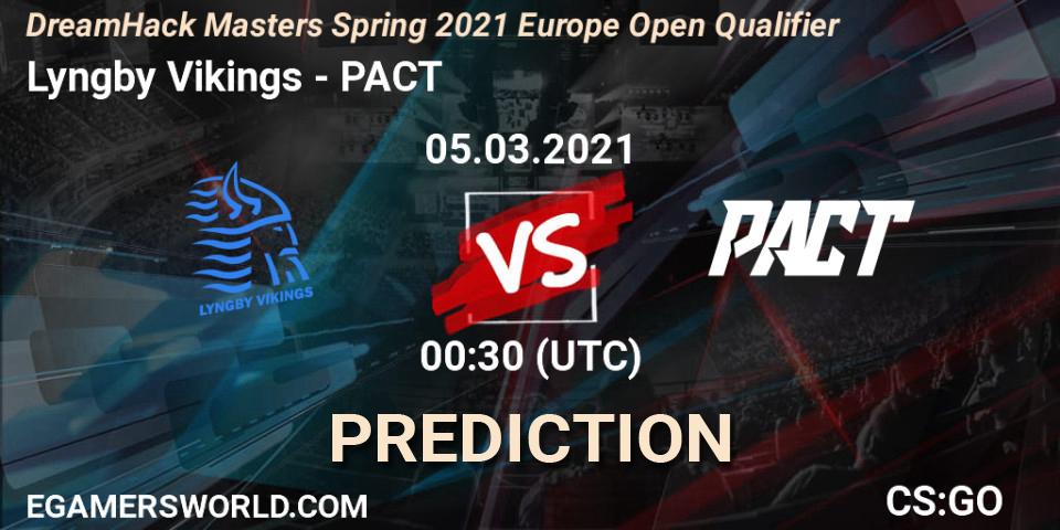 Lyngby Vikings - Hard Legion: ennuste. 05.03.21, CS2 (CS:GO), DreamHack Masters Spring 2021 Europe Open Qualifier