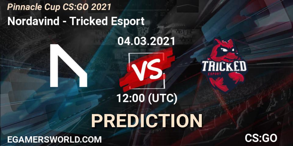 Nordavind - Tricked Esport: ennuste. 04.03.2021 at 12:00, Counter-Strike (CS2), Pinnacle Cup #1