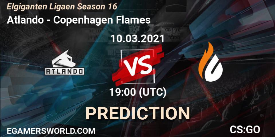 Atlando - Copenhagen Flames: ennuste. 10.03.2021 at 19:00, Counter-Strike (CS2), Elgiganten Ligaen Season 16
