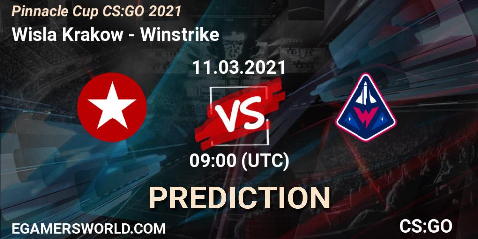 Wisla Krakow - Winstrike: ennuste. 11.03.21, CS2 (CS:GO), Pinnacle Cup #1