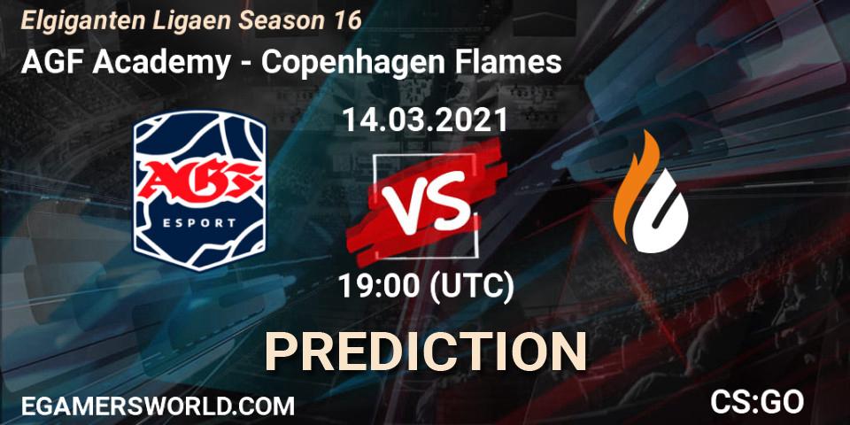 AGF Academy - Copenhagen Flames: ennuste. 14.03.2021 at 19:00, Counter-Strike (CS2), Elgiganten Ligaen Season 16