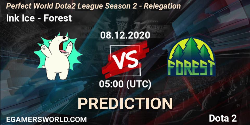 Ink Ice - Forest: ennuste. 09.12.2020 at 07:11, Dota 2, Perfect World Dota2 League Season 2 - Relegation