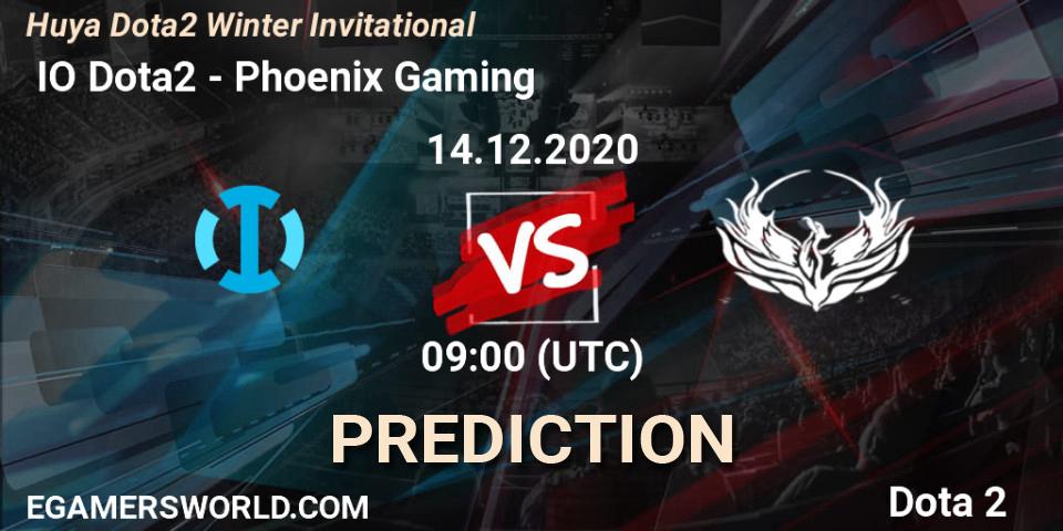  IO Dota2 - Phoenix Gaming: ennuste. 19.12.2020 at 12:43, Dota 2, Huya Dota2 Winter Invitational