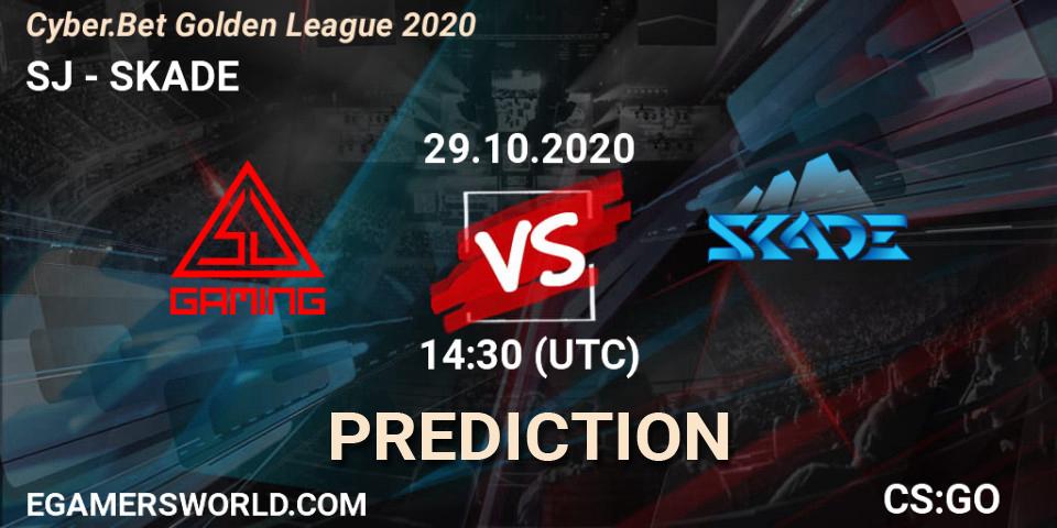 SJ - SKADE: ennuste. 29.10.2020 at 14:30, Counter-Strike (CS2), Cyber.Bet Golden League 2020