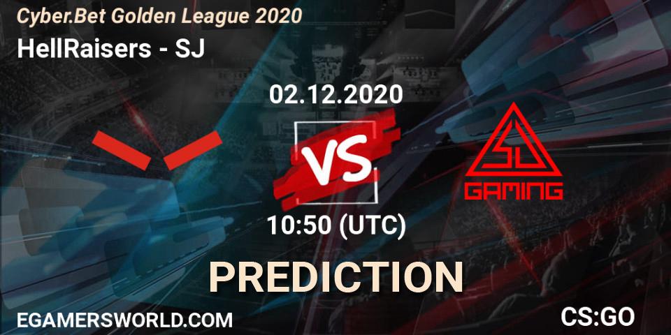 HellRaisers - SJ: ennuste. 02.12.2020 at 10:50, Counter-Strike (CS2), Cyber.Bet Golden League 2020