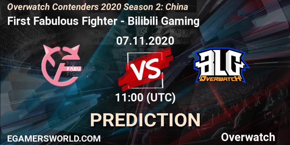 First Fabulous Fighter - Bilibili Gaming: ennuste. 07.11.20, Overwatch, Overwatch Contenders 2020 Season 2: China