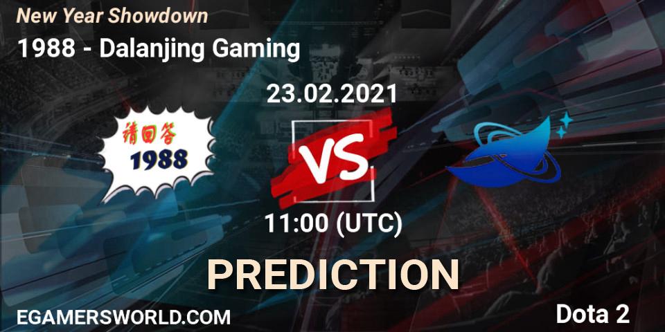 请回答1988 - Dalanjing Gaming: ennuste. 23.02.2021 at 11:10, Dota 2, New Year Showdown