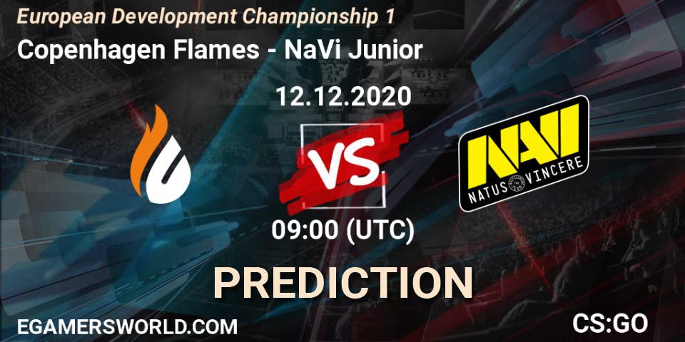 Copenhagen Flames - NaVi Junior: ennuste. 12.12.2020 at 09:00, Counter-Strike (CS2), European Development Championship 1