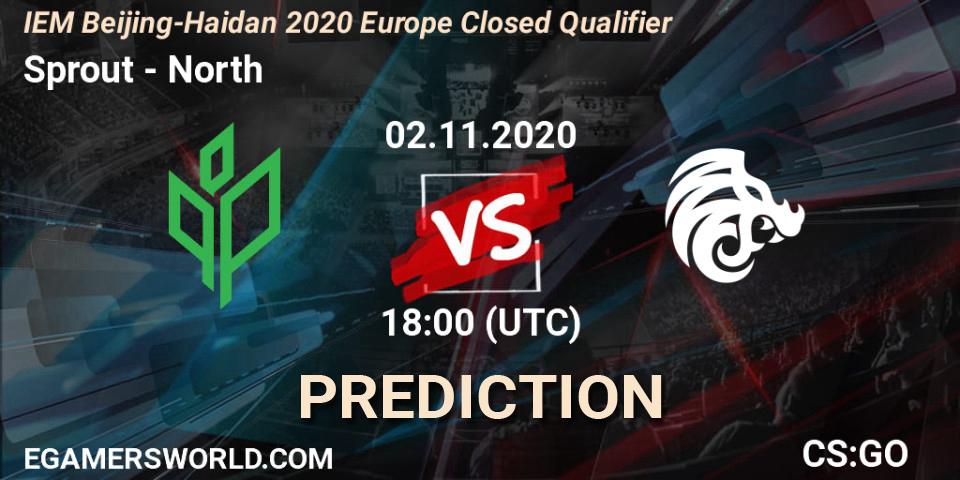 Sprout - North: ennuste. 02.11.20, CS2 (CS:GO), IEM Beijing-Haidian 2020 Europe Closed Qualifier