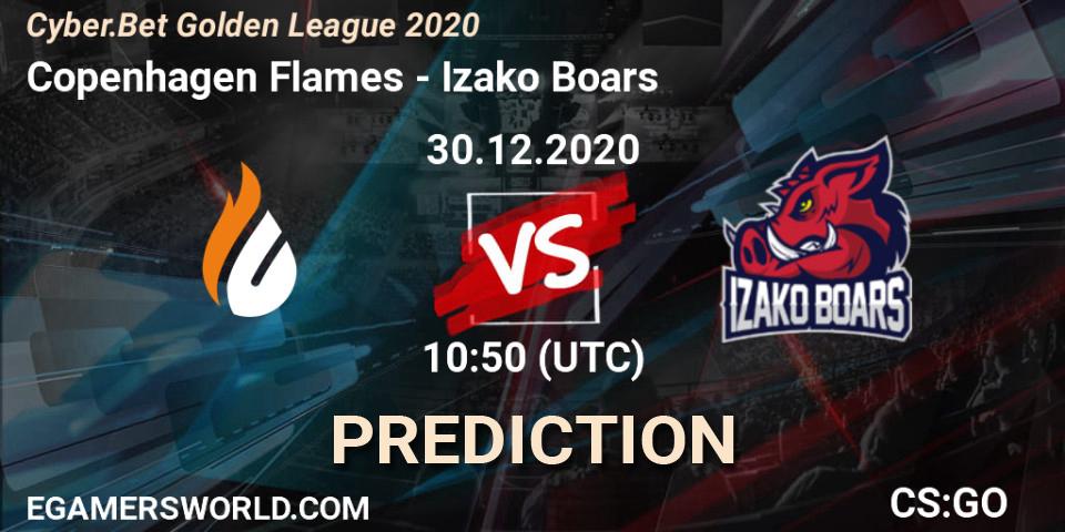 Copenhagen Flames - Izako Boars: ennuste. 30.11.2020 at 10:50, Counter-Strike (CS2), Cyber.Bet Golden League 2020