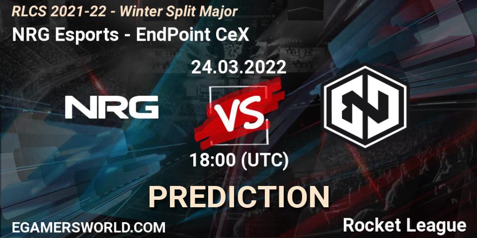 NRG Esports - EndPoint CeX: ennuste. 24.03.22, Rocket League, RLCS 2021-22 - Winter Split Major