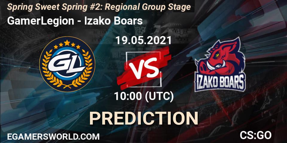 GamerLegion - Izako Boars: ennuste. 19.05.21, CS2 (CS:GO), Spring Sweet Spring #2: Regional Group Stage