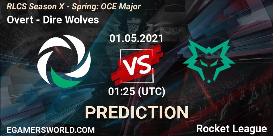 Overt - Dire Wolves: ennuste. 01.05.2021 at 01:25, Rocket League, RLCS Season X - Spring: OCE Major