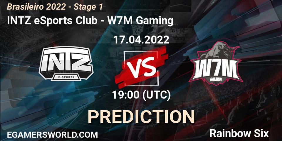 INTZ eSports Club - W7M Gaming: ennuste. 17.04.22, Rainbow Six, Brasileirão 2022 - Stage 1