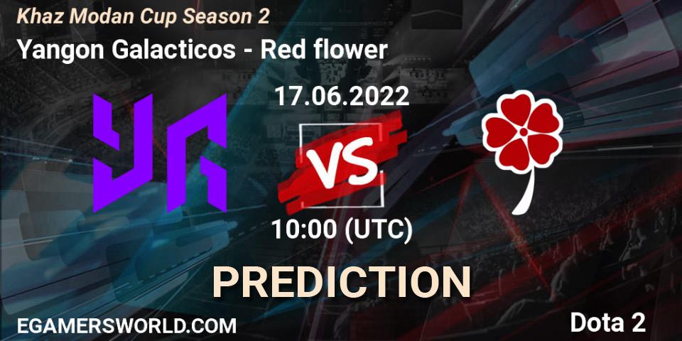 Yangon Galacticos - Red flower: ennuste. 17.06.2022 at 09:59, Dota 2, Khaz Modan Cup Season 2