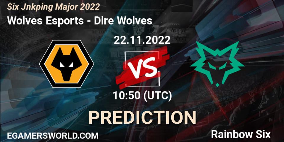 Wolves Esports - Dire Wolves: ennuste. 23.11.22, Rainbow Six, Six Jönköping Major 2022