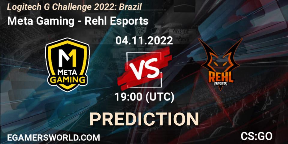 Meta Gaming Brasil - Rehl Esports: ennuste. 04.11.2022 at 19:00, Counter-Strike (CS2), Logitech G Challenge 2022: Brazil