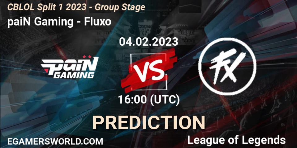 paiN Gaming - Fluxo: ennuste. 04.02.23, LoL, CBLOL Split 1 2023 - Group Stage