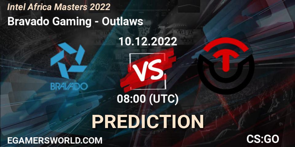 Bravado Gaming - Outlaws: ennuste. 10.12.22, CS2 (CS:GO), Intel Africa Masters 2022