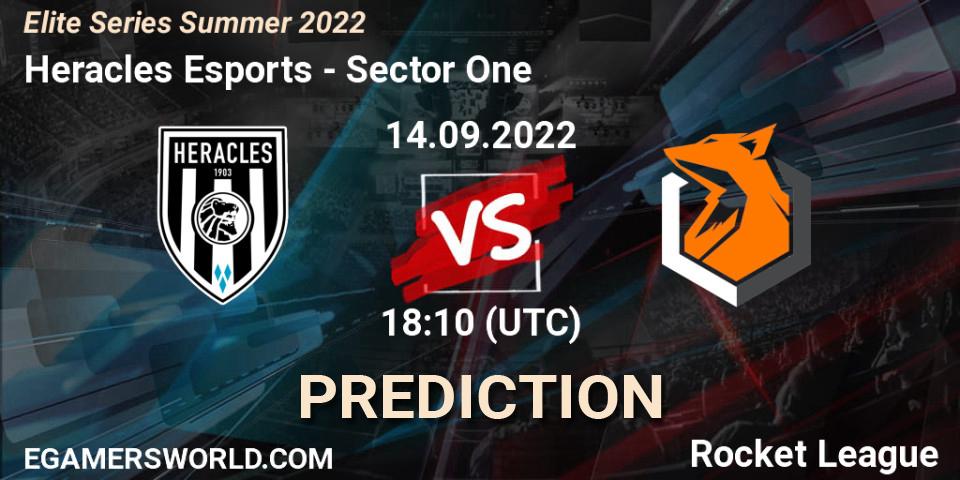 Heracles Esports - Sector One: ennuste. 14.09.22, Rocket League, Elite Series Summer 2022