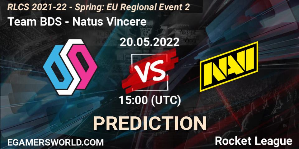 Team BDS - Natus Vincere: ennuste. 20.05.22, Rocket League, RLCS 2021-22 - Spring: EU Regional Event 2